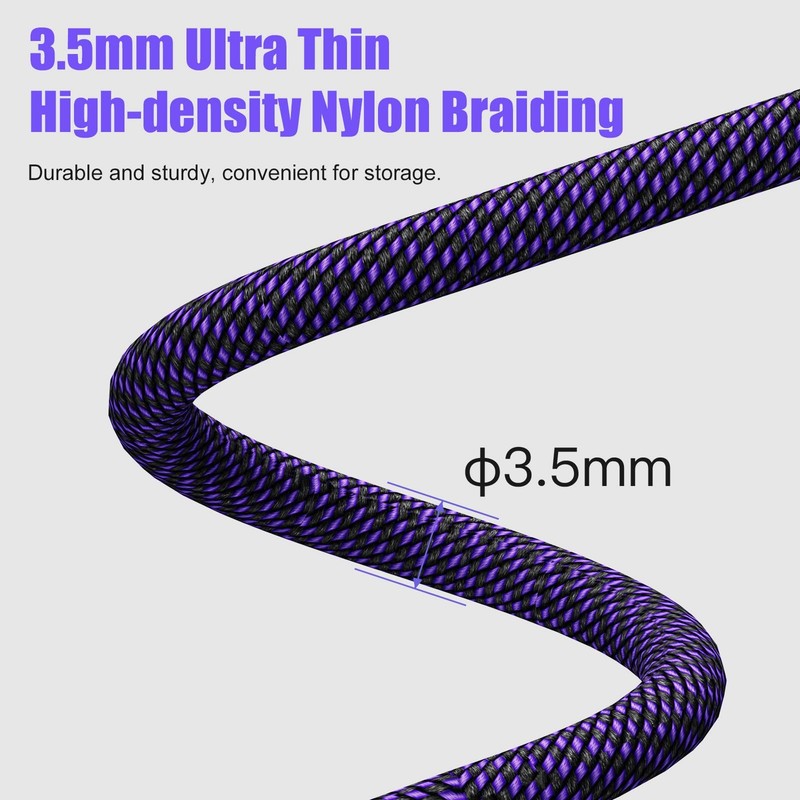 240W USB C Magnetic Charging Cable 3.9 ft/1.2m, PD3.1 48V/5A Fast Charging Ma... gallery