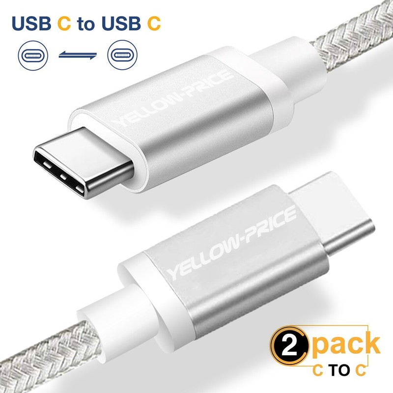 High-Speed 60W PD Fast Charging USB Type C Cable for MacBook Air 2020 Pro 2016
