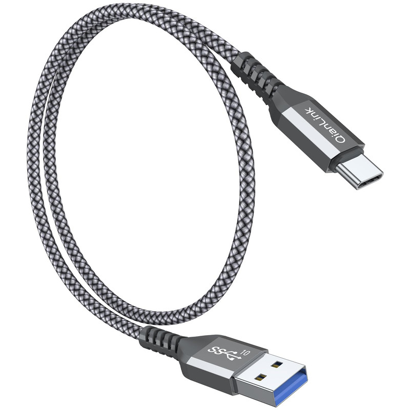 10Gbps Android Auto USB C Cable, 1.5FT 3A USB 3.1 Gen 2 Fast Charge & Data