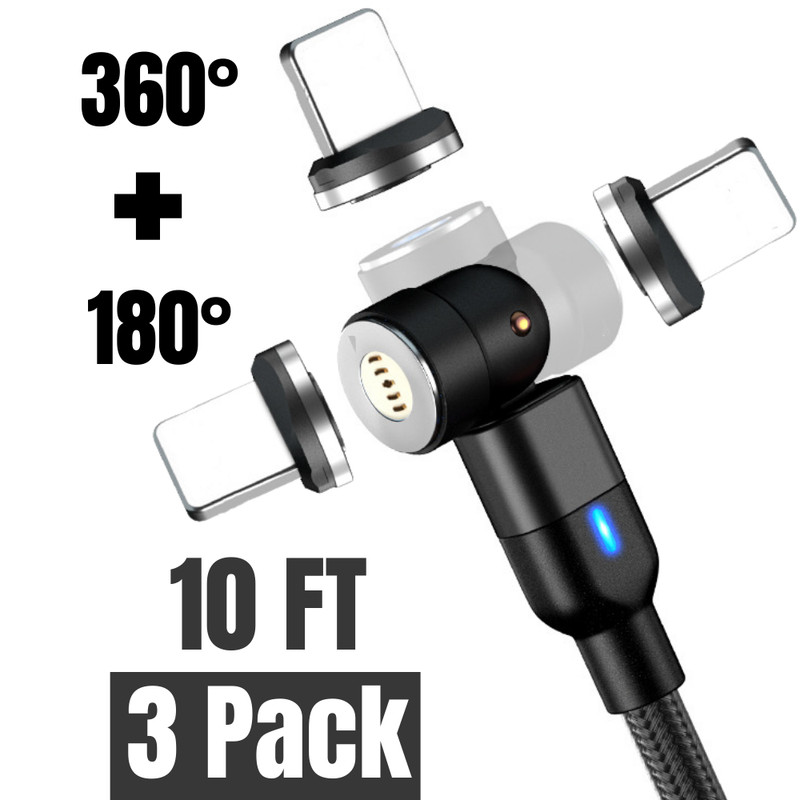 Magnetic Fast Charger Adapter Cable For iPhone 12 11 XS XR 8 7 SE Charging Cord