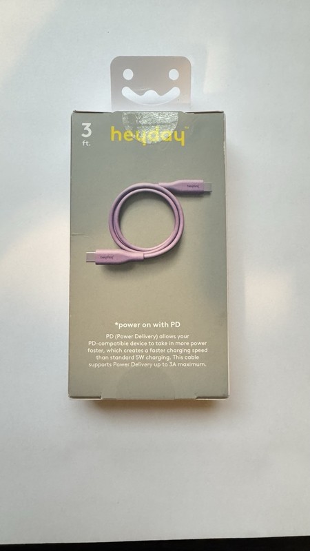 Heyday - Lightn To USB-C iPhone Fast Charging Cable 3ft For Apple iPhone iPad gallery