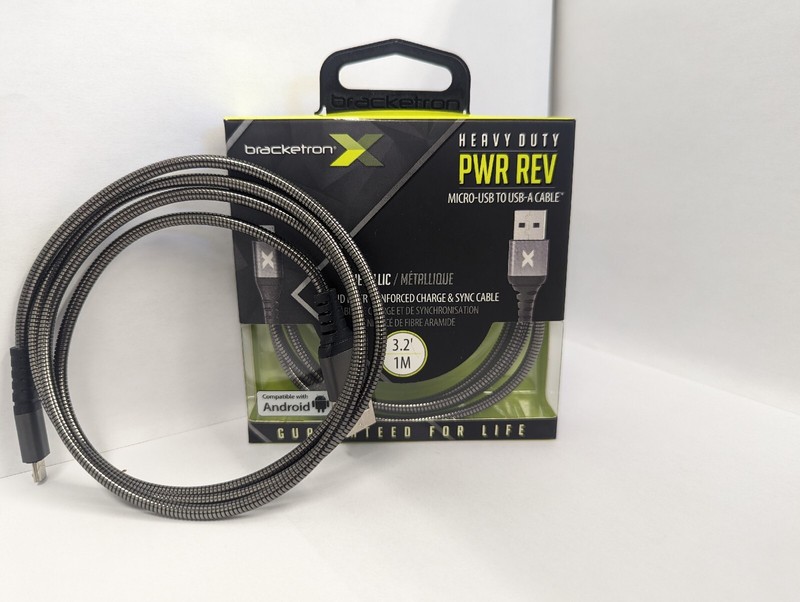 fiber reinforced 3.2′ (1M) Mirco USB to USB-A Cable 100 Per Lot!