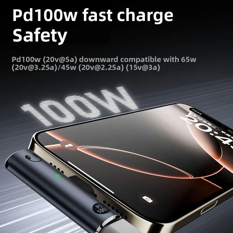 PD 100W USB-C to 3.5mm Audio Adapter 2-in-1 Charger Earphone Splitter gallery