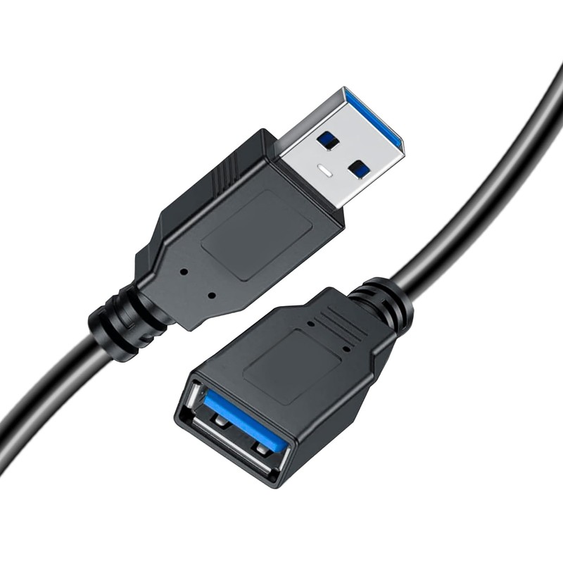 Saitech It Short Length 1 Feet Usb 3.0 Extension Cable Usb 3.0 A Male To Female