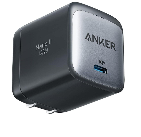 Anker Nano 65W GaN II USB-C Fast Charger PPS Foldable MacBook Galaxy iPhone