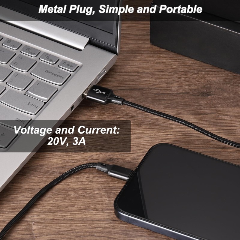 MECCANIXITY Controller Charger Cable, 6Ft USB A to C Cable Type C gallery