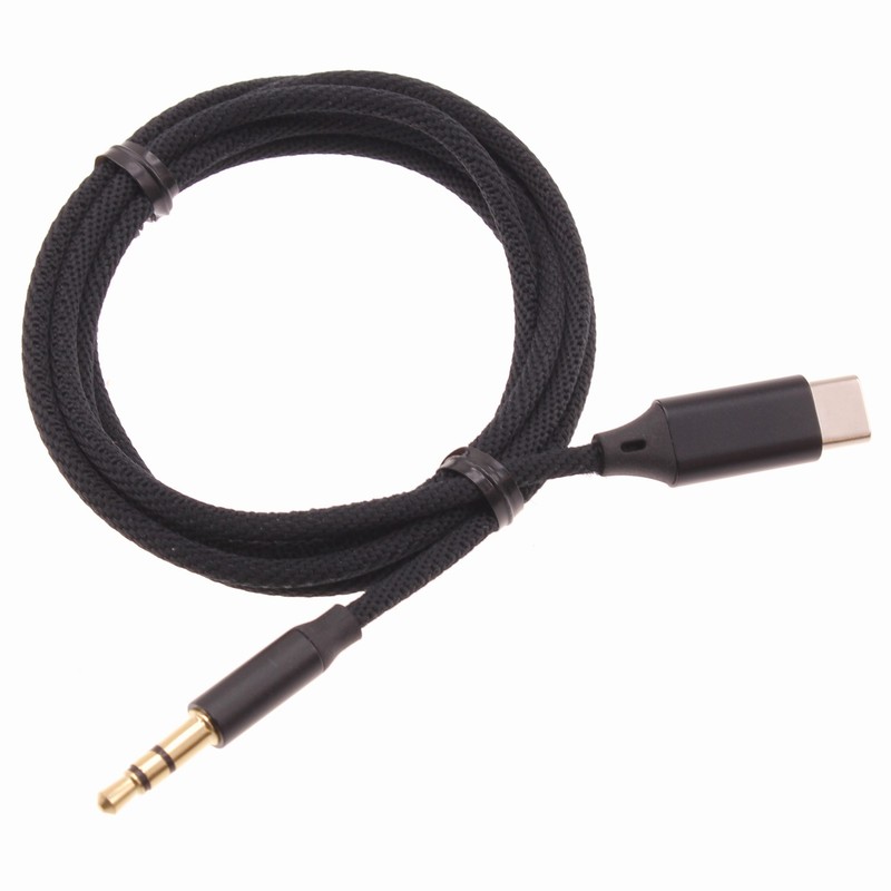 For Motorola Moto G Power 5G – Aux Cable USB-C to 3.5mm Audio Cord Car Stereo