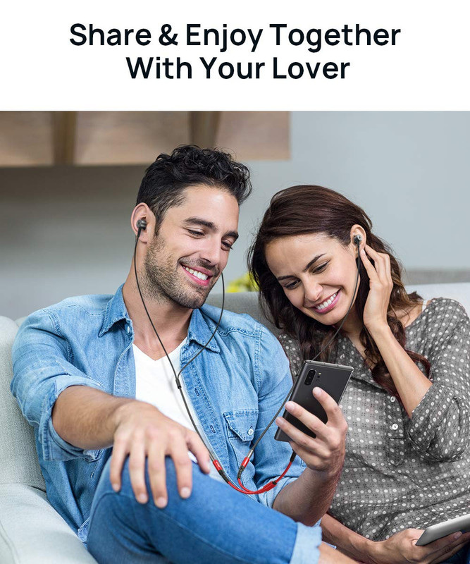 USB C to Dual 3.5Mm Female Headphone Splitter, Type C to Dual 3.5Mm Female Aux Y gallery