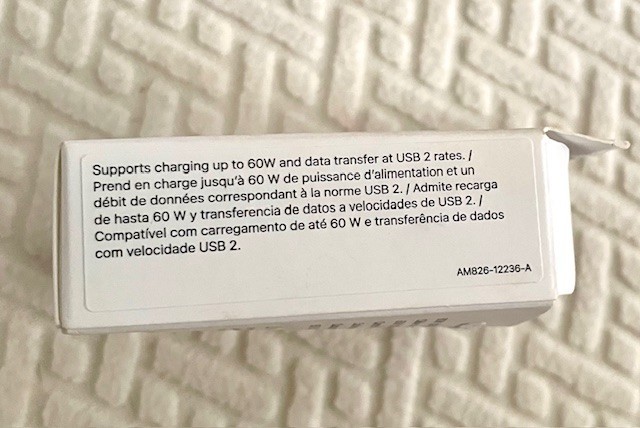 Apple 60w USB-C Charge Cable 1 m gallery