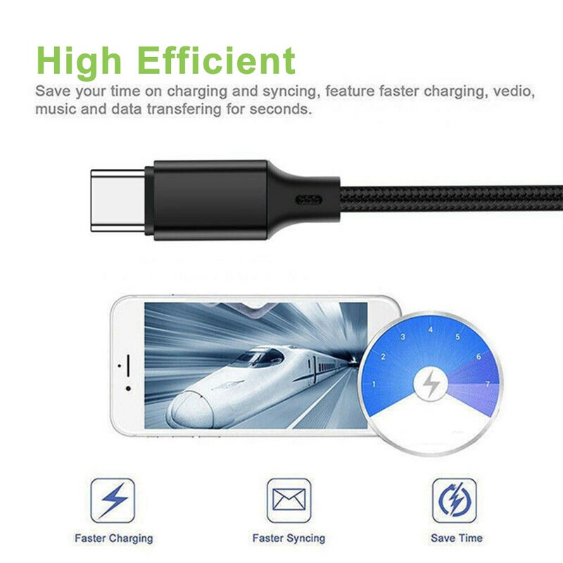 USB Type C Charger Cable Heavy Duty Fast Charging Cord For iPhone 15 Samsung S23 gallery