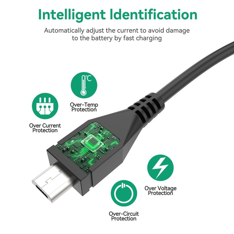 USB Charging Cable Power Supply Charger Cord Lead with Mirror Makeup Lights (... gallery