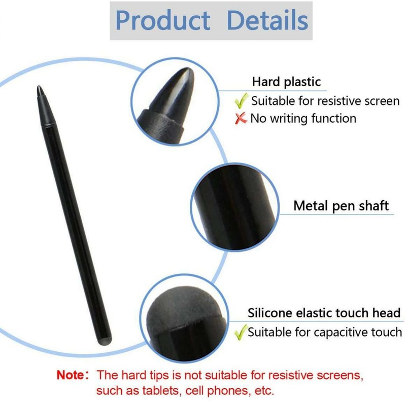 For iPhone 11 12 Pro Max Mini - STYLUS CAPACITIVE AND RESISTIVE PEN TOUCH gallery
