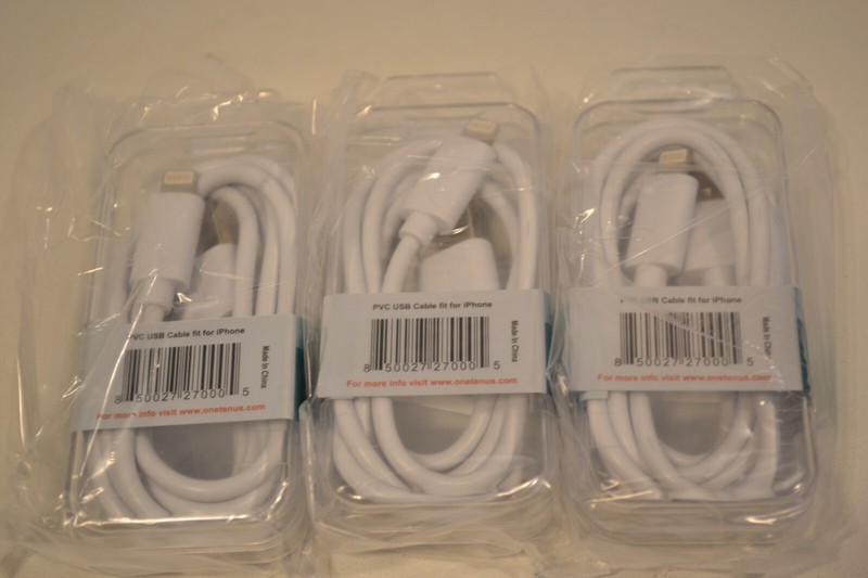 LOT OF 3 - ONETEN 3.3ft Charge Sync Cable/USB Cable fit for iPhone gallery