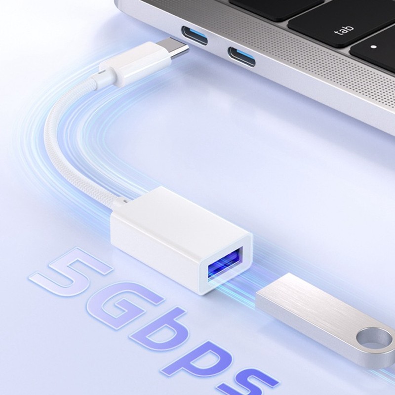 Mobile Phone Converter Adapter Cable to USB Flash Drive for 16/15 Android S9R6 gallery