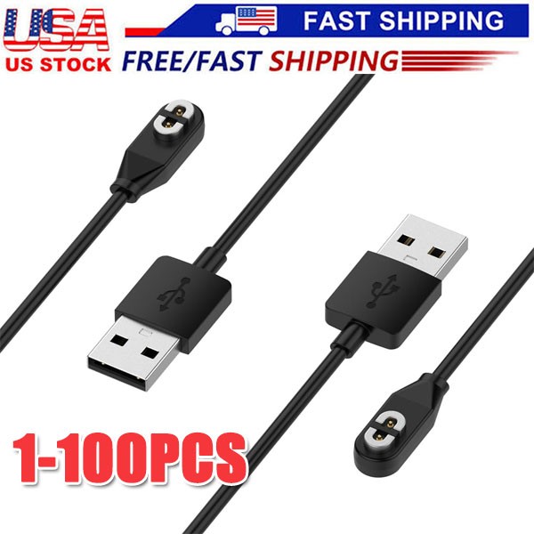 USB Magnetic Charging Cable for After-Shokz Aeropex Open Run/Comm Headphone lot