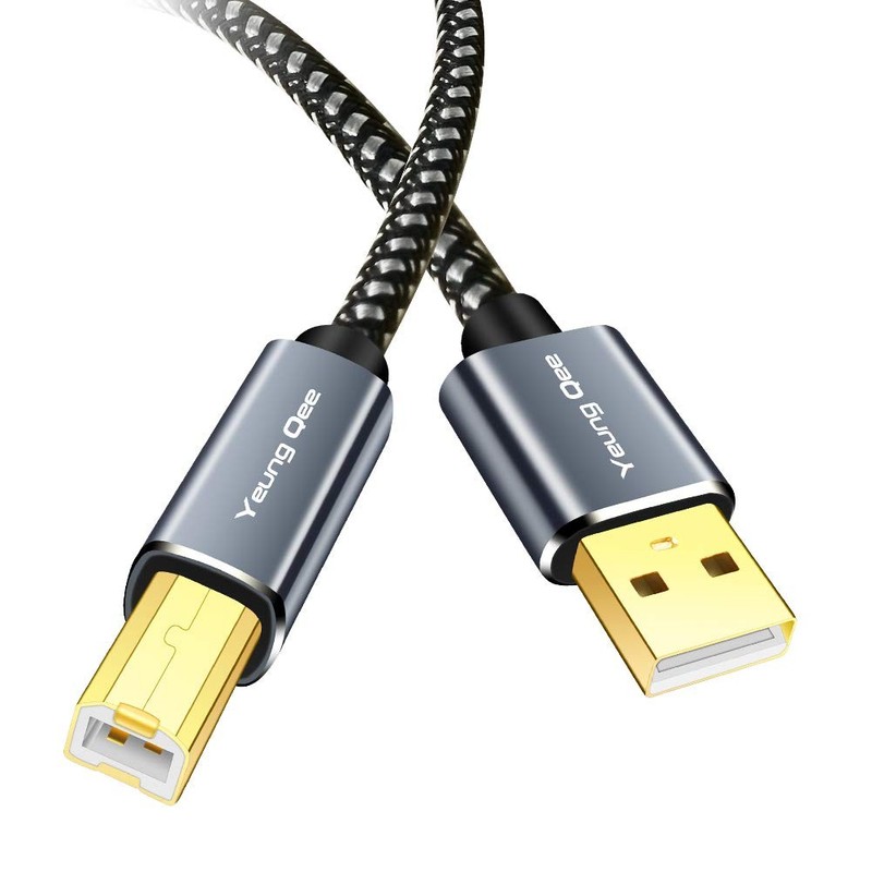 Printer Cable 25 ft,USB Printer Cable High Speed USB 2.0 A Male to Type B Male gallery