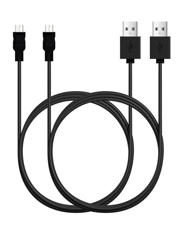 Micro USB Cable, 2 Pack [6FT, 6FT], Fast Charging Cable, High Speed Data Tran…