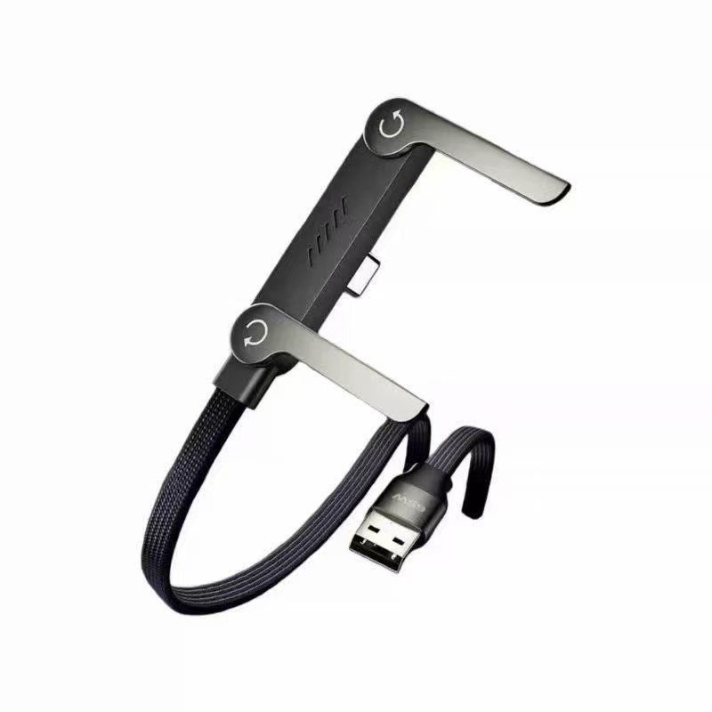 240W Fast Charging 2-in-1 Cord – Invisible Holder Design with Built-in Phone Sta