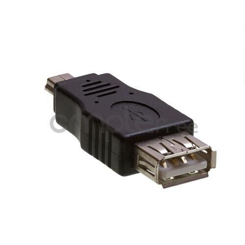 USB 2.0 Female to Mini 5Pin Male Converter Extension Adapter gallery