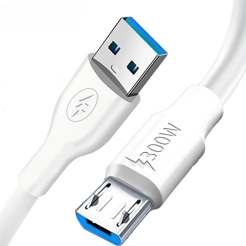 300W USB A To Micro USB Fast Charging Charger Cables For Android Phones Tablet S