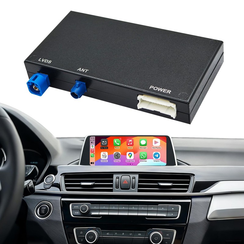 Wireless CarPlay Android Auto Retrofit Kit for BMW CIC System 1/2/3/4/5/7seri…