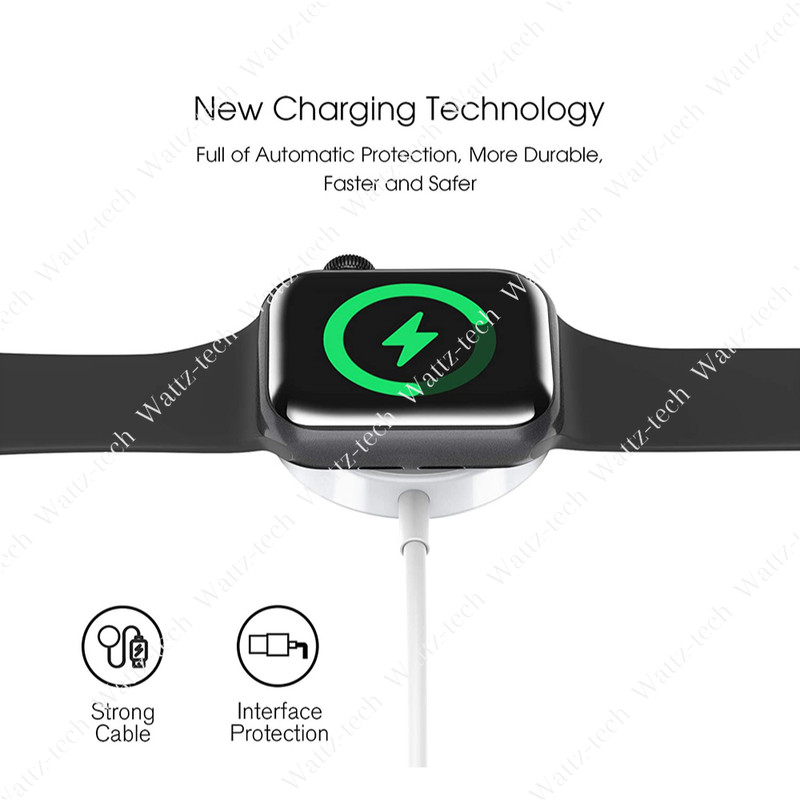2 in1 Magnetic Charger USB Cable For Apple Watch iWatch SE 7 8 6 5 4 3 2 iPhone gallery