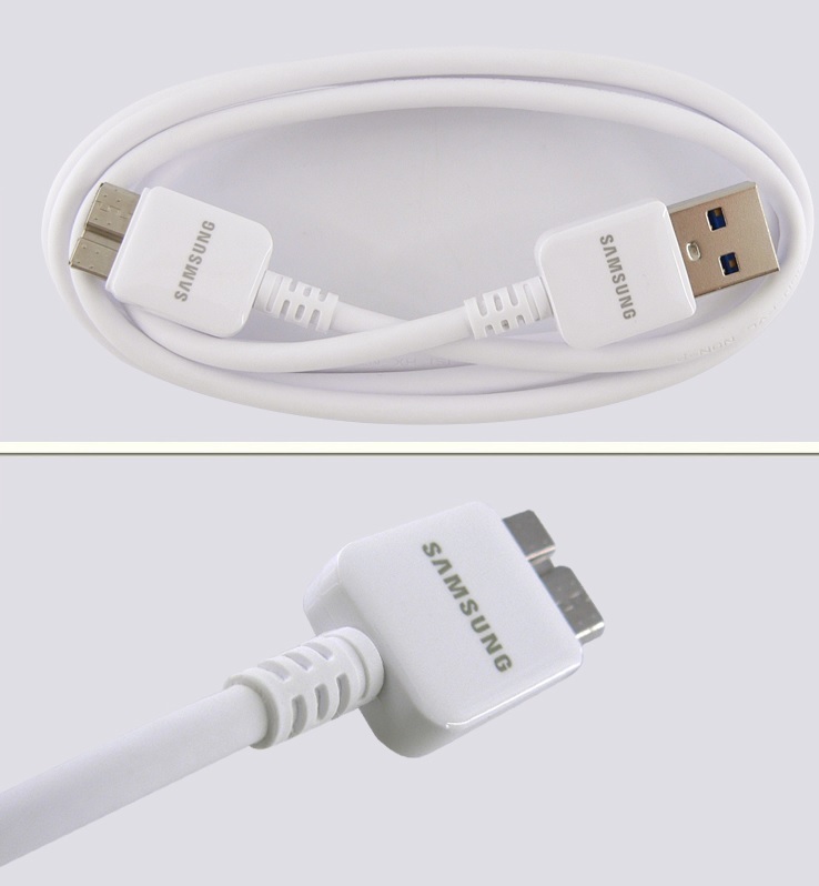 SAMSUNG GENUINE Note3 Micro Male USB 3.0 Data Charging Cable – GALAXY S5 N9000