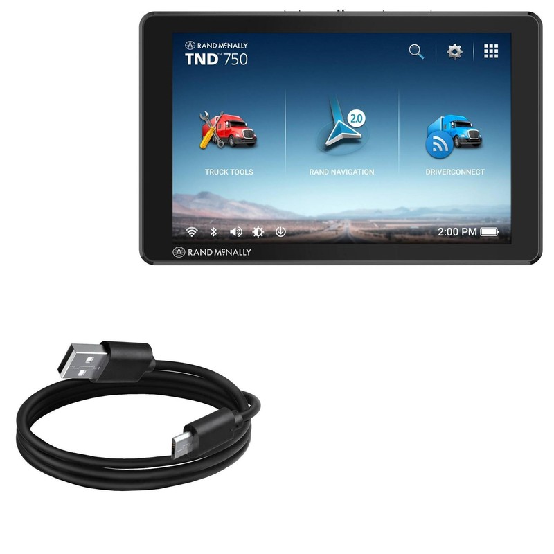 DirectSync Charge And Sync Cable Compatible With Rand McNally TND 750