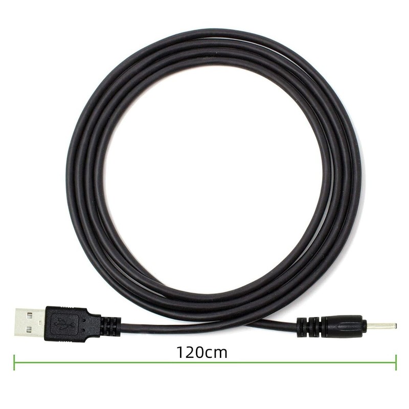 2 PCS 24AWG USB 2.0 Male Type A To 5V DC 2.0x0.7mm Power Plug Cable 150cm Cord gallery