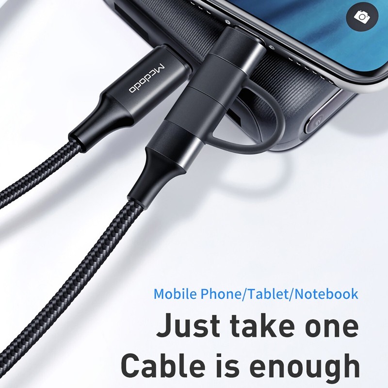 60W USB-C 2in1 Cable Charger Cord for iPhone 17 16 15 14 13 Samsung S25 S26 S24+ gallery