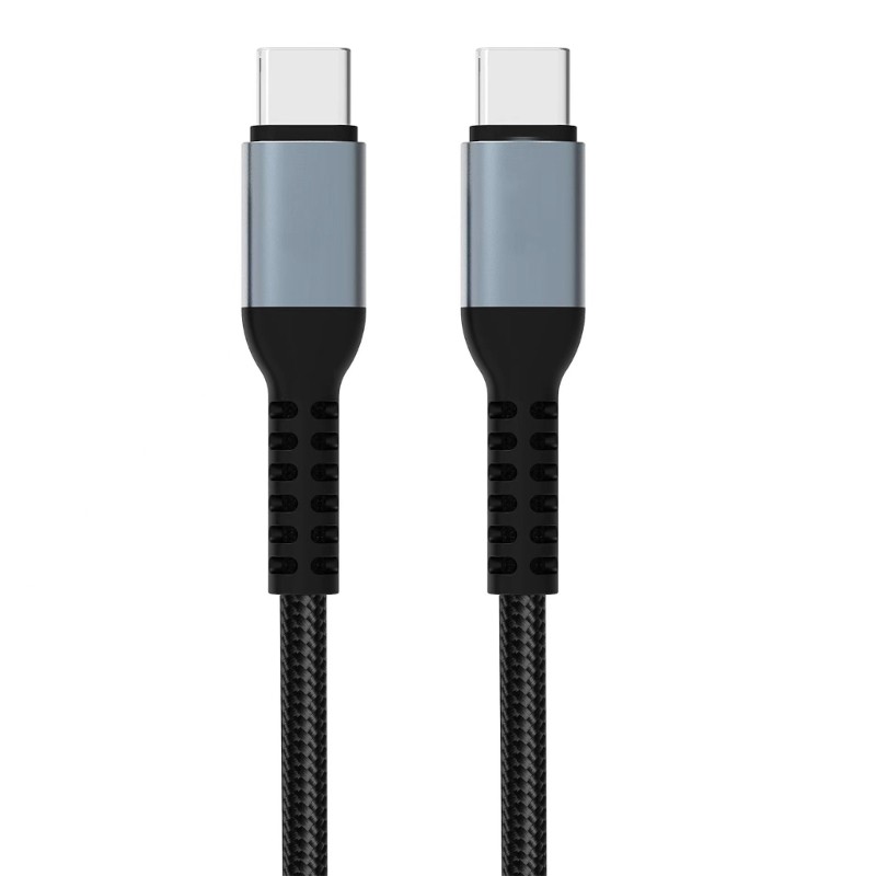 100/240W USB C to USB C Sync Data Fast Charging Cable Nylon Braided 480mbps gallery