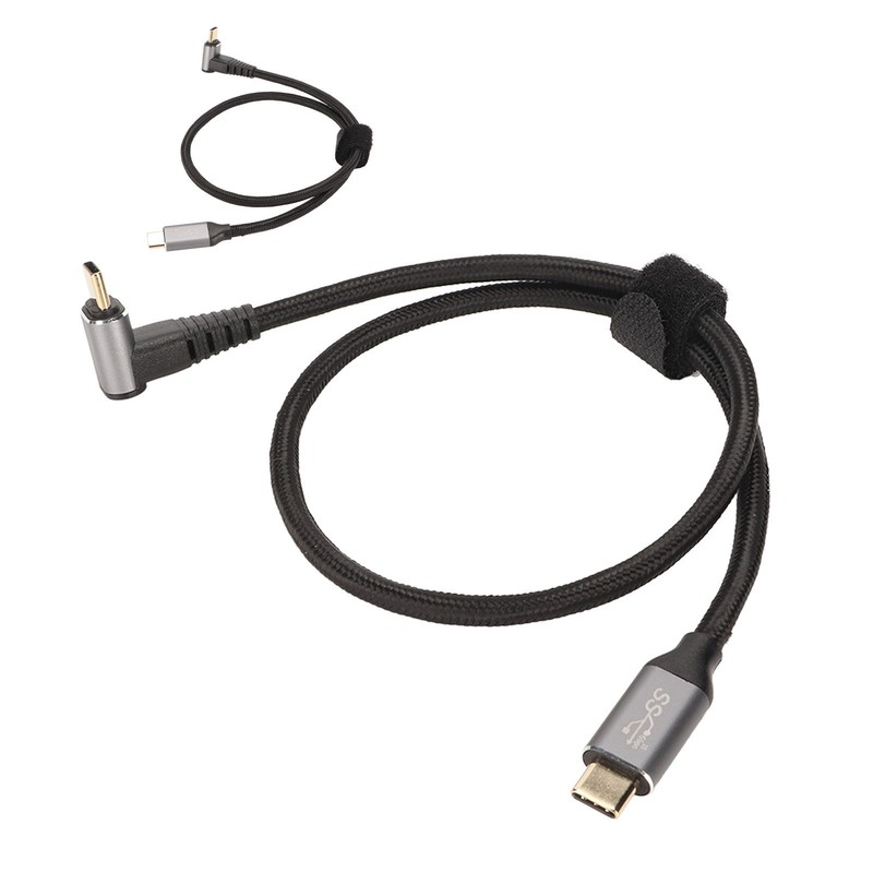 90 Degree USB C Cable 4K 60Hz PD100W For gallery