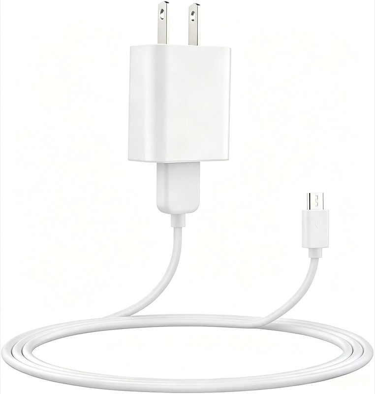 Dericam 5V 1A Micro USB Wall Charger, Android Charger 5ft/1.5 Meter, White
