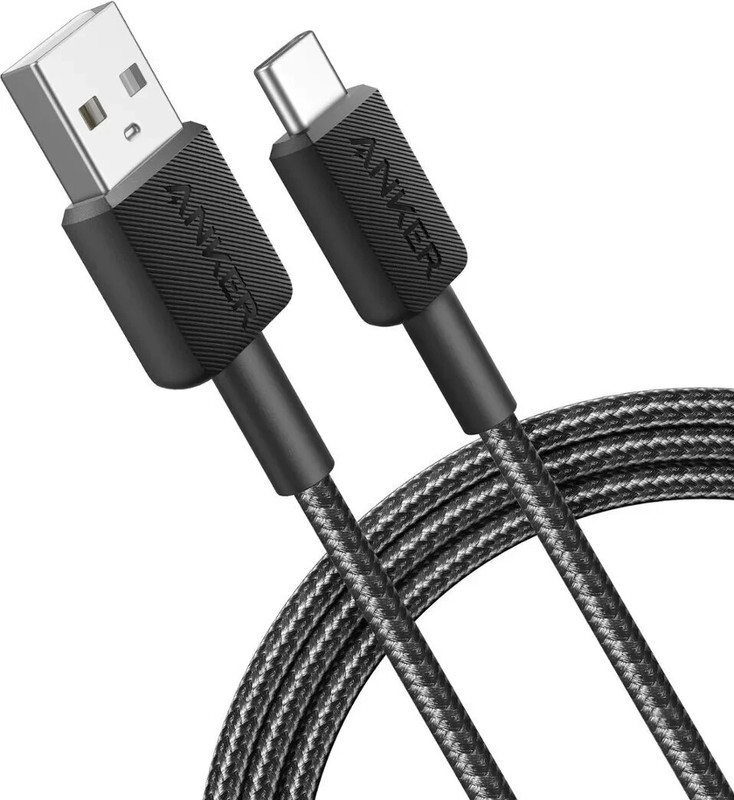 Anker 322 USB-A to USB-C Charging Cable 6ft Nylon Braided gallery