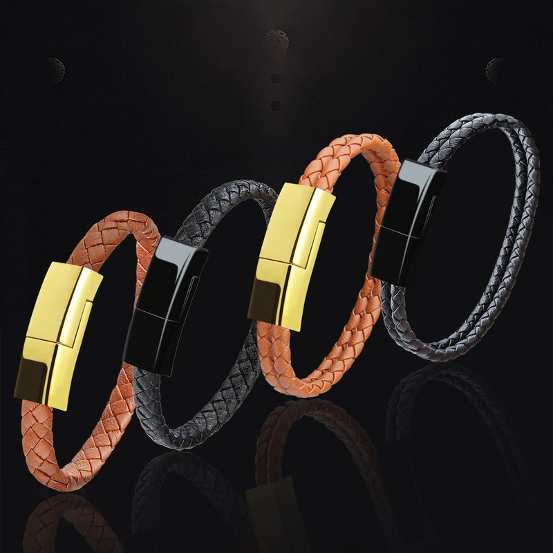 ChargeBand Bracelet Cable – Stylish Wearable USB Charging Data Cable gallery