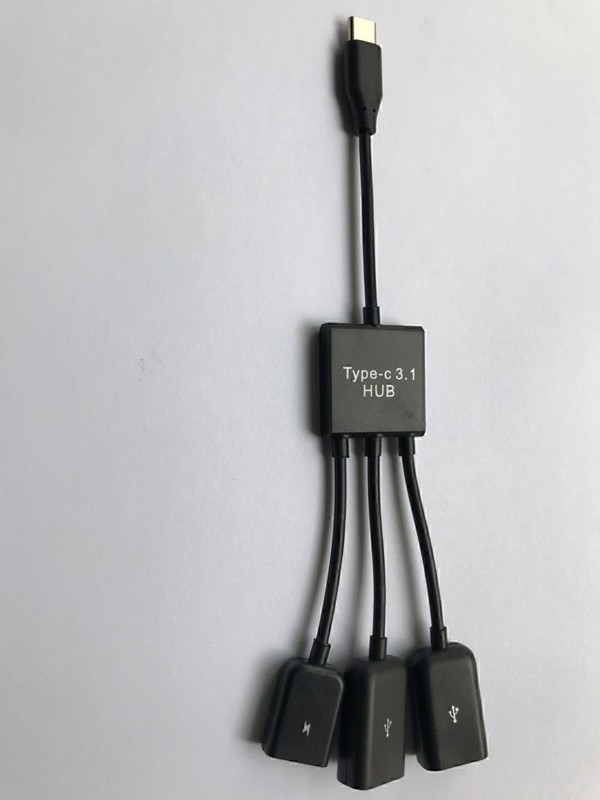 3in1 USB 3.1 Type-C To Micro USB 2.0 Power Charging Host OTG Hub Cable Adapter gallery