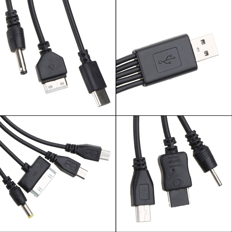 20cm USB Cable USB Adapter Charger Cable Data Wire Cord 10 in 1 Multifunction gallery