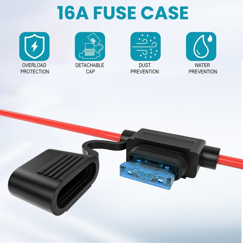 SAE Extension Cable, Battery Tender Extension Cable for Motorcycle/Motorbike/... gallery