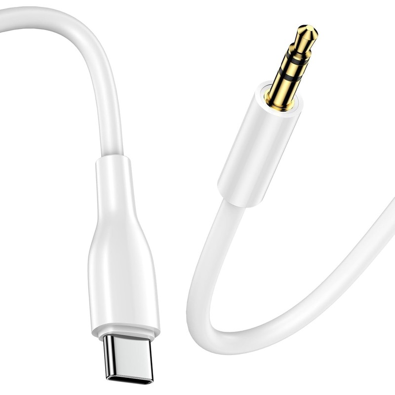 iPhone 16 Pro Max Aux Cord for Car, USB C to 3.5mm Headphone Jack Adapter Car