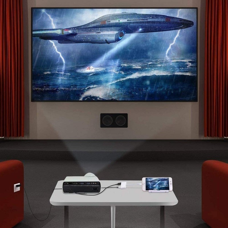 USB to 4K HDMI Adapter TV Video Hub Charger Port HDTV Cable for Cell Phones gallery