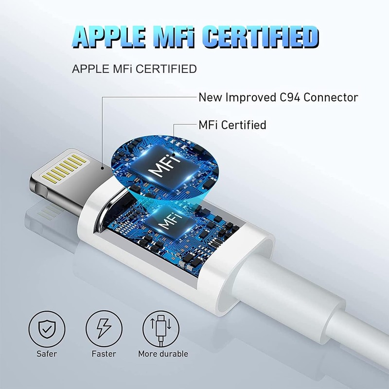 USB Fast Charger Cable Cord For iPhone 14 13 12 11 Pro Max XR SE XS X 8 7 6s Lot gallery