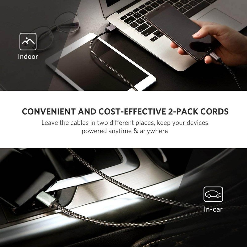 Power USB A to C Fast Charging Cord 3FT 2packs For iPad Pro/Air 13'' (M4) 2024 gallery