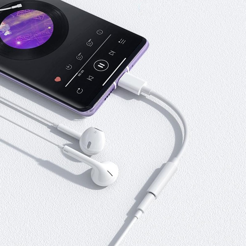 For iPhone 16 15 TypeC to 3.5MM Adapter Aux Audio Jack Earphone Headphone Cable gallery