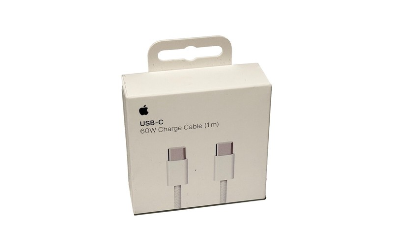 Genuine Apple USB-C Charge Cable 1M ‎3 FT Woven 60W Charge Cable – MQKJ3AM/A