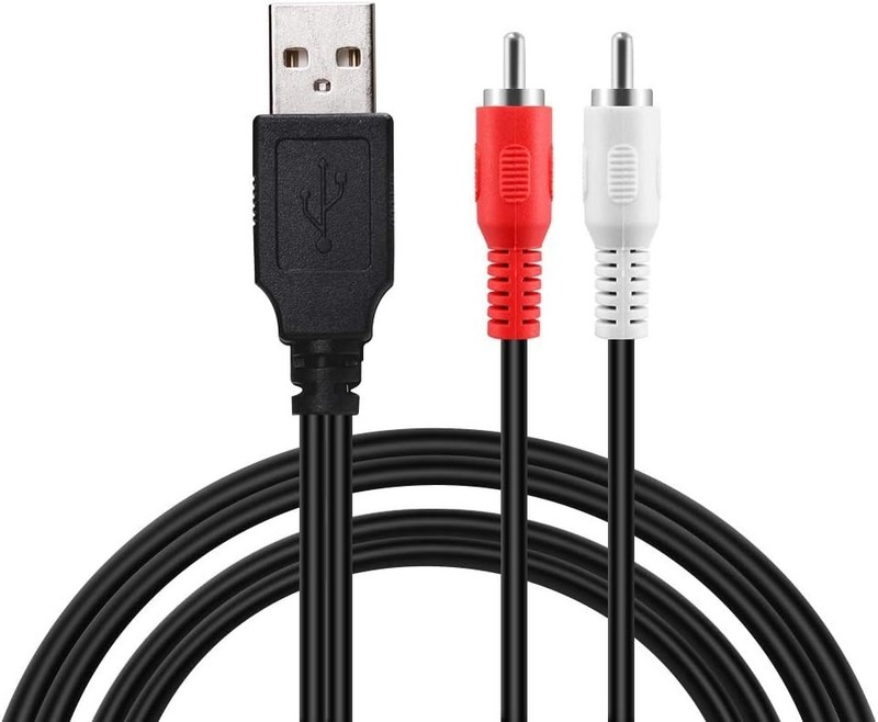 High-Fidelity USB to RCA Male Cable - 1.5m AV Connector for Seamless Playback gallery
