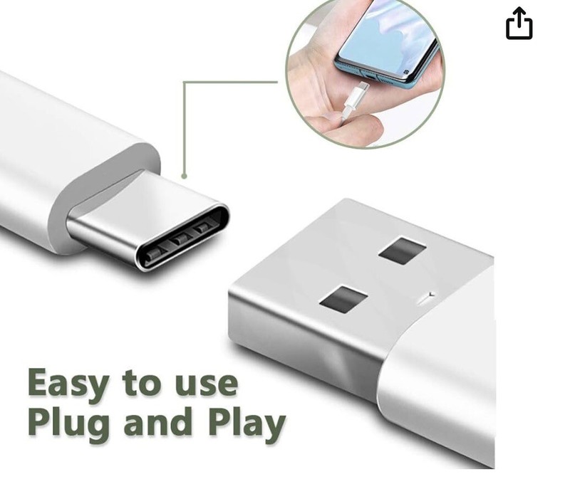 USB C Cable 3-Pack USB to C 3A Fast Charger Cable Cord-3ft gallery