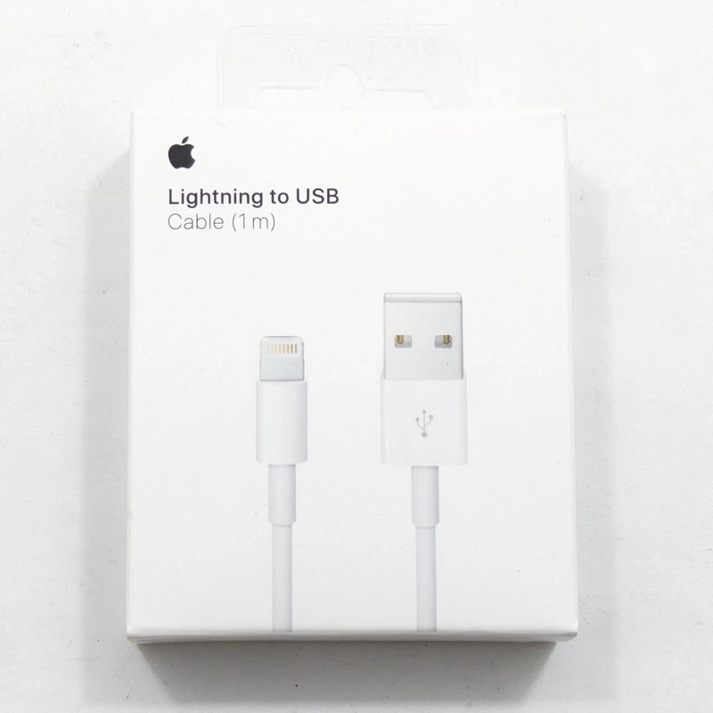 Apple 1m Lightning to USB Charging Cable White A1480 New