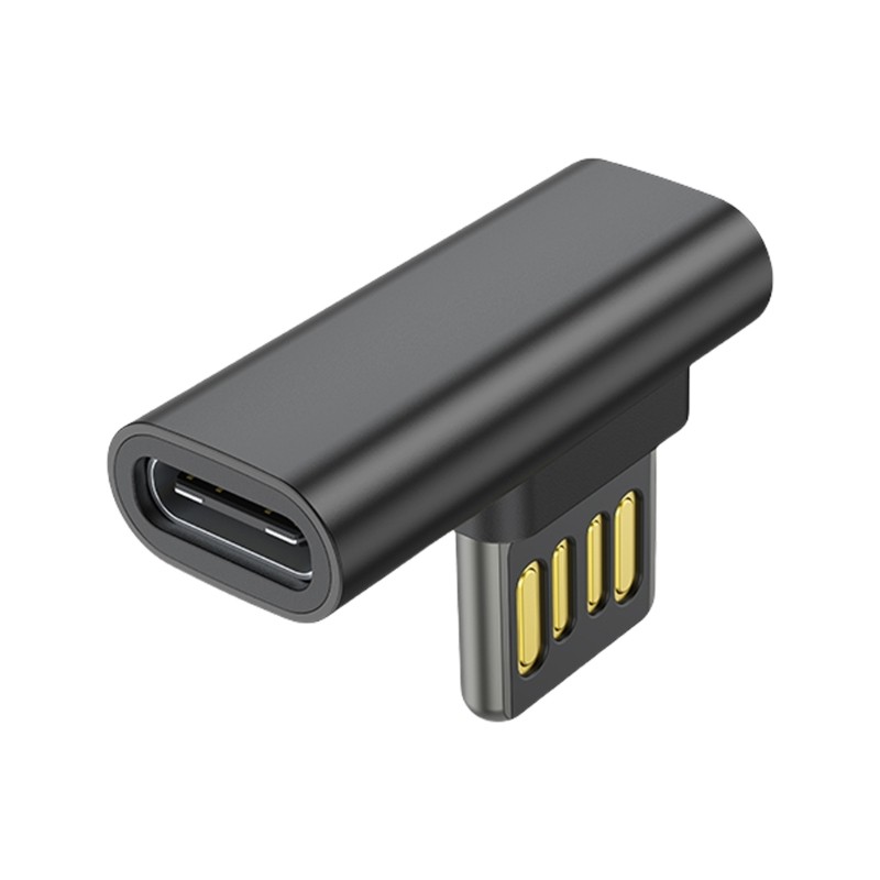 Durability Right Angle USB to Type C Adapter Connectors for Smartphones Tablets gallery
