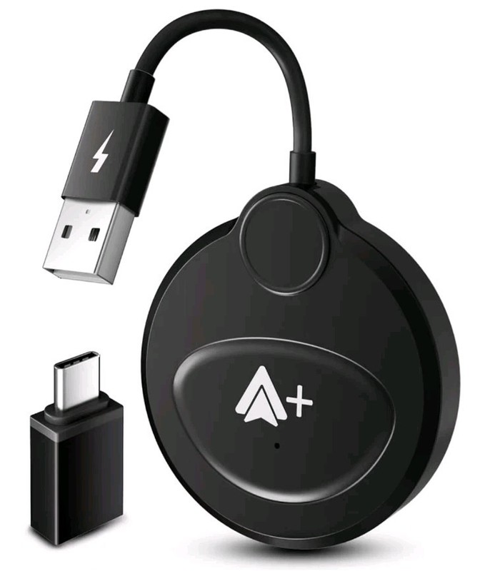 Android Auto Wireless Adapter Support Netflix YouTube Tiktok, Latest Wireless