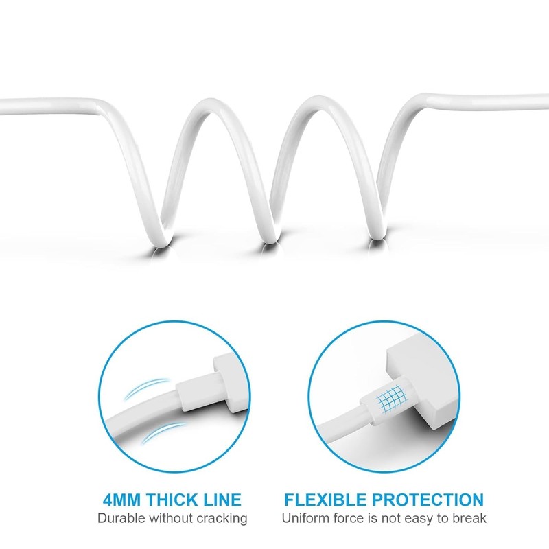 Apple MFi Certified iPhone Charger Long Lightning Cables 5 Pack 6/6/10/10FT gallery
